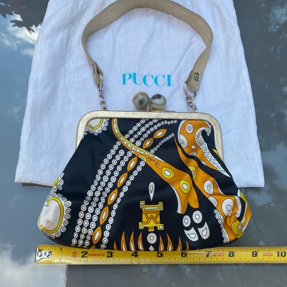 Emilio Pucci silk hand bag - Picture 12 of 12